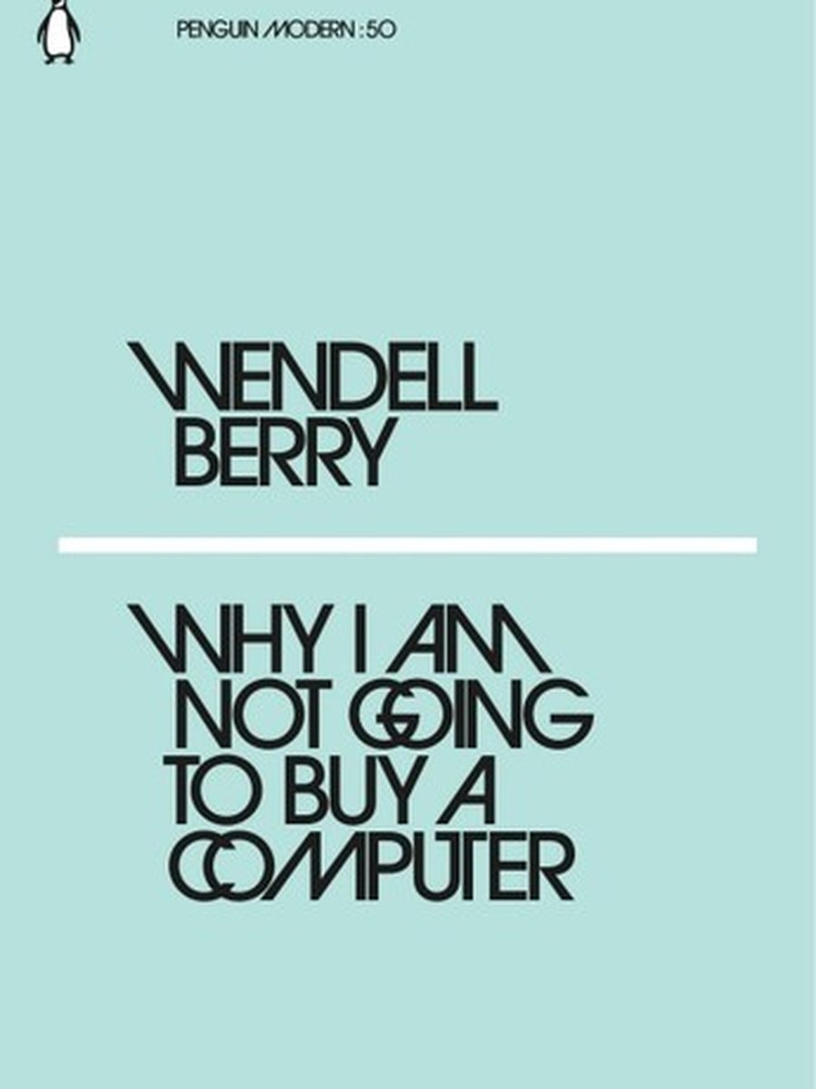 Why I'm not going to buy a computer